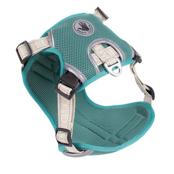 Body Glove Cooling Harness for Dogs Green Angled