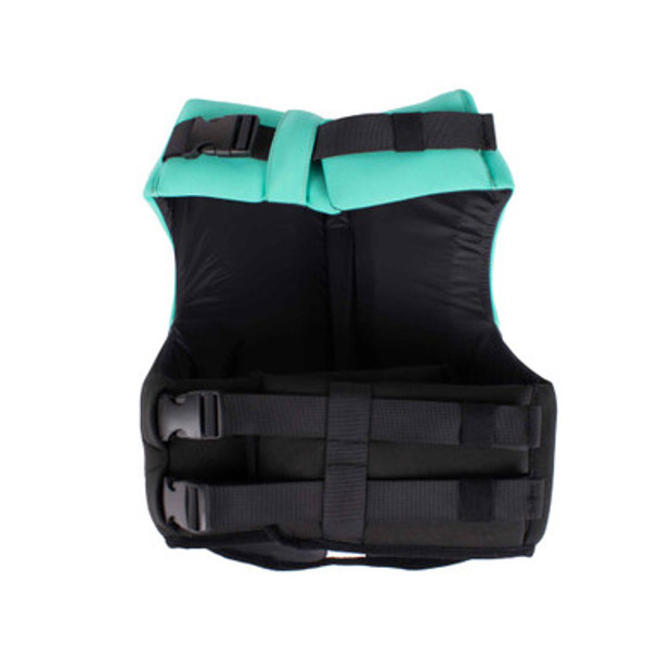 Body Glove Neoprene Life Jacket for Dogs Teal Underneath