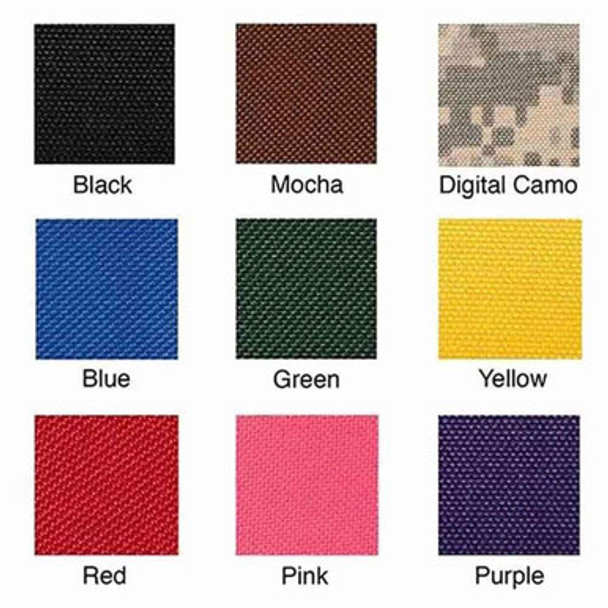 Personalized Dog Backpack Color Swatches Personalized Dog Backpack Color Swatches