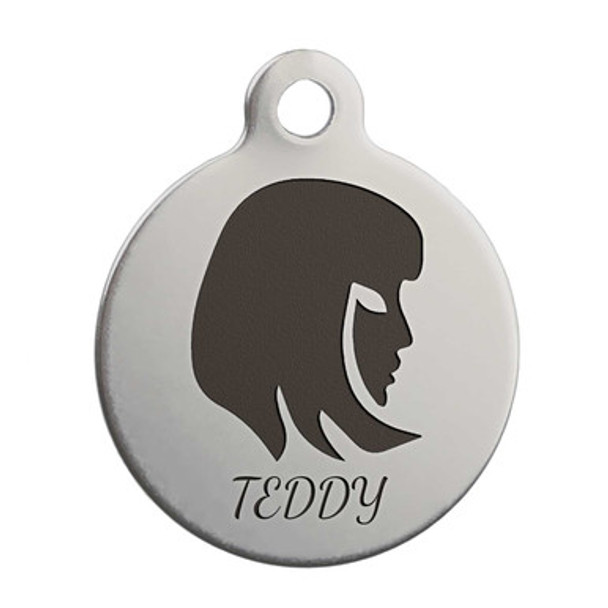 Zodiac Sign Custom Dog ID Tag Virgo Symbol Zodiac Sign Custom Dog ID Tag Virgo Symbol