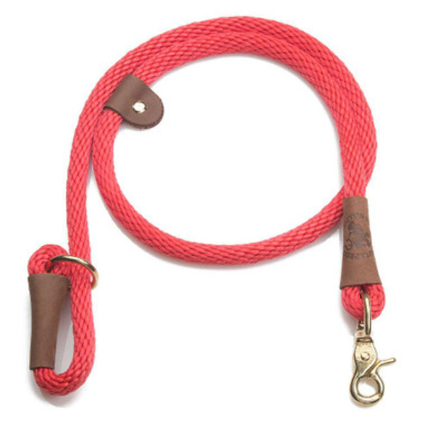 Mendota Braided Quick Lead Red Mendota Braided Quick Lead Red