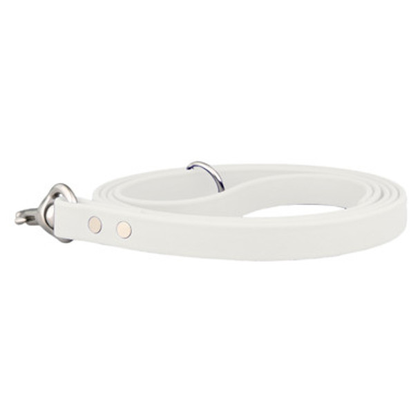 Waterproof Soft Grip Snap Leash White
