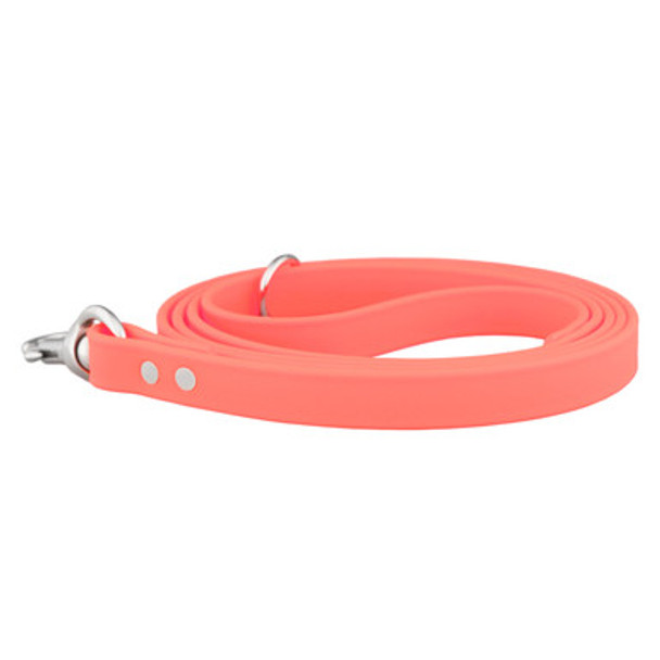 Waterproof Soft Grip Snap Leash Coral
