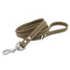 Waterproof Faux Leather Leash Sage Stainless Steel Hardware