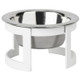 Raindrop Raised Pet Bowl for Small Dogs and Cats White Raindrop Raised Pet Bowl for Small Dogs and Cats White