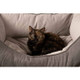 Luxe Neutral GreenDog Kuddler Dog Bed with Cat Luxe Neutral GreenDog Kuddler Dog Bed with Cat