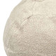Sherpa Puff Ball Bed for Dogs Closeup