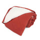 Quilted Protective Pet Throw Earth Red Rolled