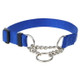 Nylon Chain Martingale Collar Blue dogIDs Nylon Chain Martingale Collar Blue dogIDs