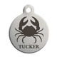 Zodiac Sign Custom Dog ID Tag Cancer Symbol Zodiac Sign Custom Dog ID Tag Cancer Symbol