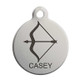 Zodiac Sign Custom Dog ID Tag Sagittarius Symbol Zodiac Sign Custom Dog ID Tag Sagittarius Symbol