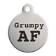 Grumpy AF Dog ID Tag