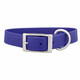Waterproof Soft Grip Dog Collar Blue Buckle View