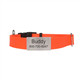 Quick Release Waterproof SleeveTag Collar Blaze Orange