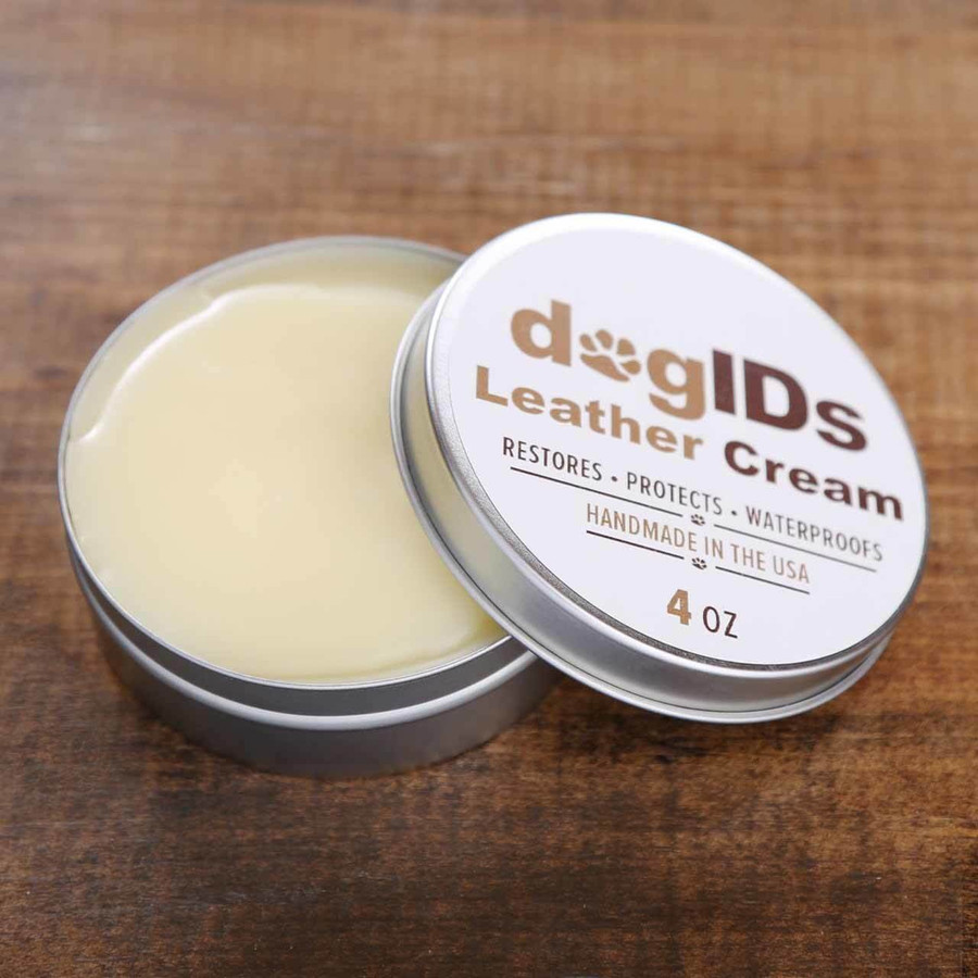 All Natural Leather Cream dogIDs