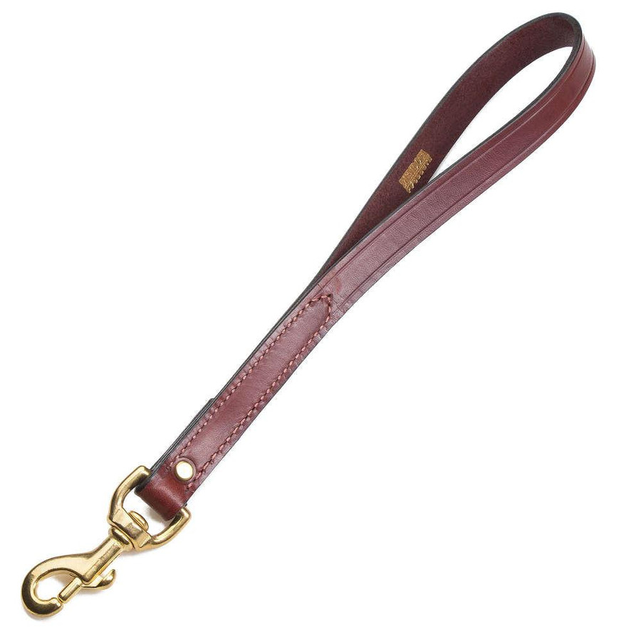 Mendota English Bridle Leather Traffic Lead