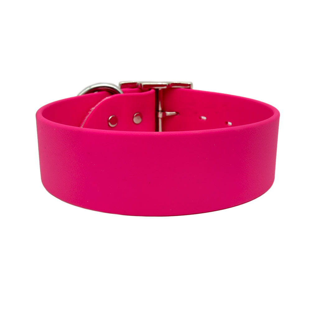 Extra Wide 1.5" Collar in Magenta