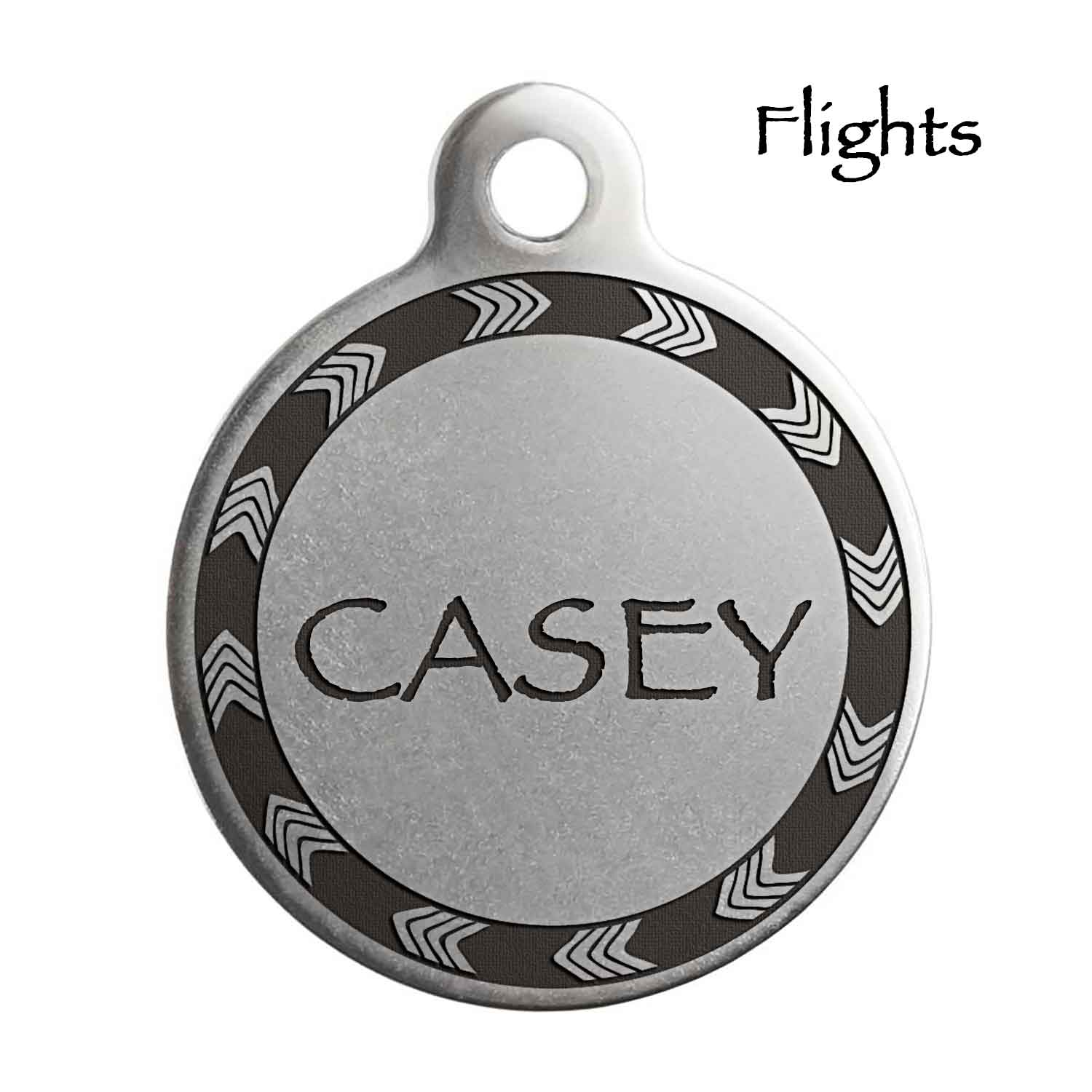 Flights Frame Dog ID Tag