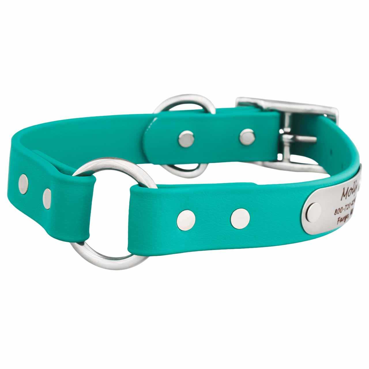 Tiffany Blue Chocolate Dog collar - Genuine Dog Gear