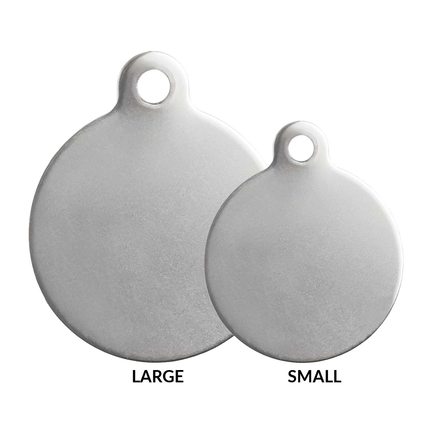 Dog ID Tag Size Comparison