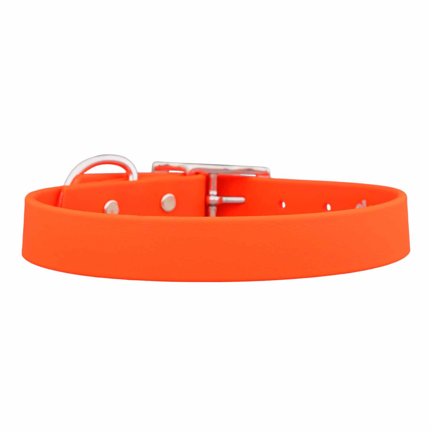 Waterproof Soft Grip Dog Collar Orange