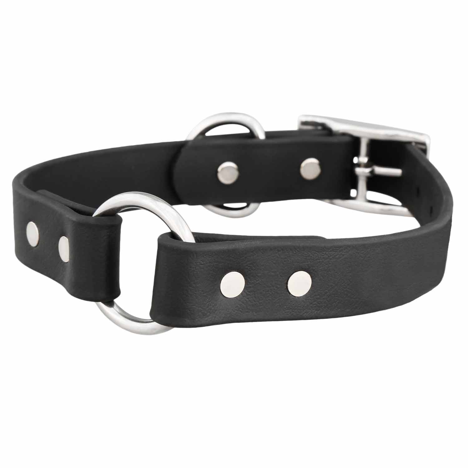 Waterproof Safety Dog Collar - Black