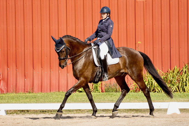 Artisan Partner Alyssa Riding Her Horse