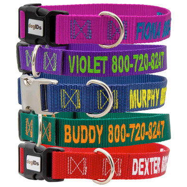Custom Embroidered Nylon Collar