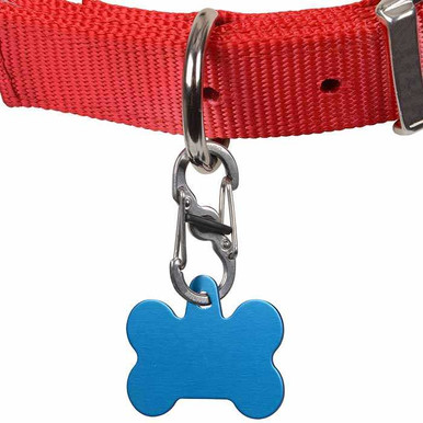  FRCOLOR 9 Pcs Dog Buckle Collar tag Clip Dog Tags
