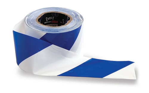 BLUE/WHITE TAPE 75mmx100MTR