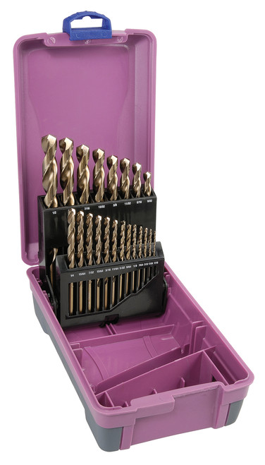 BORDO COBALT IMPACTERIAL 21PC SET 1/16"-1/2"