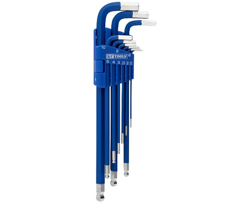 EXTRA LONG MET B/END ALLEN 9PC SET