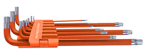 EXTRA LONG TAMPER STAR KEY 9PC SET