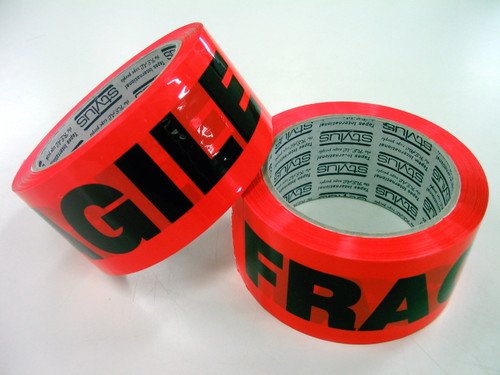 FRAGILE WRITTEN TAPE 50mmx66
