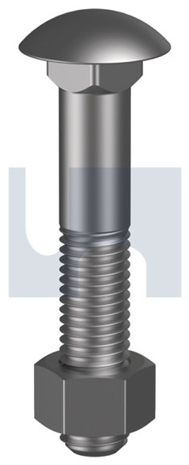 HOBSON CUP HEAD M/S BOLT GALV