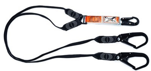 LANYARD 2M WEBBING DOUBLE 1xS/HOOK 2xD/A SC/HOOK