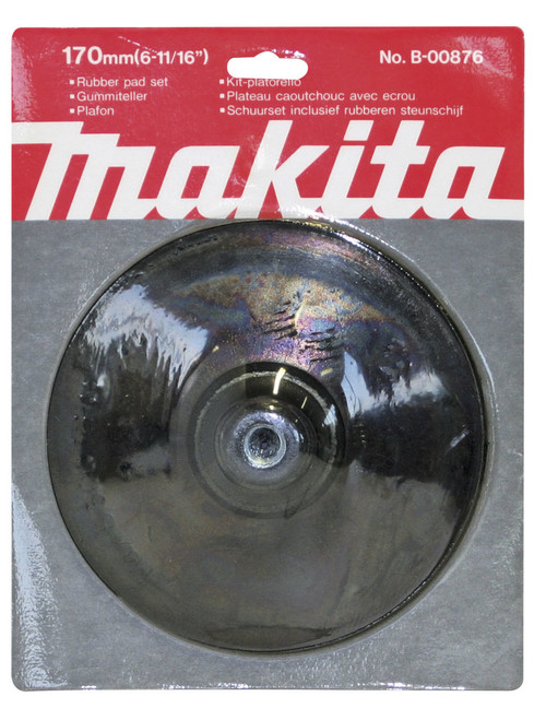 MAKITA RUBBER PAD 170mm W/LOCK