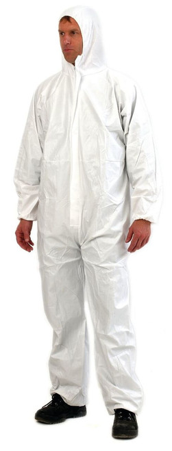 PROVEK DISP COVERALL WHITE