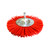 NYLON WHEEL RED (COARSE) NYLON WHEEL RED (COARSE)