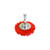 NYLON WHEEL RED (COARSE) NYLON WHEEL RED (COARSE)