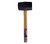 RUBBER MALLET BLACK 32OZ