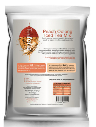 Teaforia Peach Oolong Iced Tea Taste Like No Other