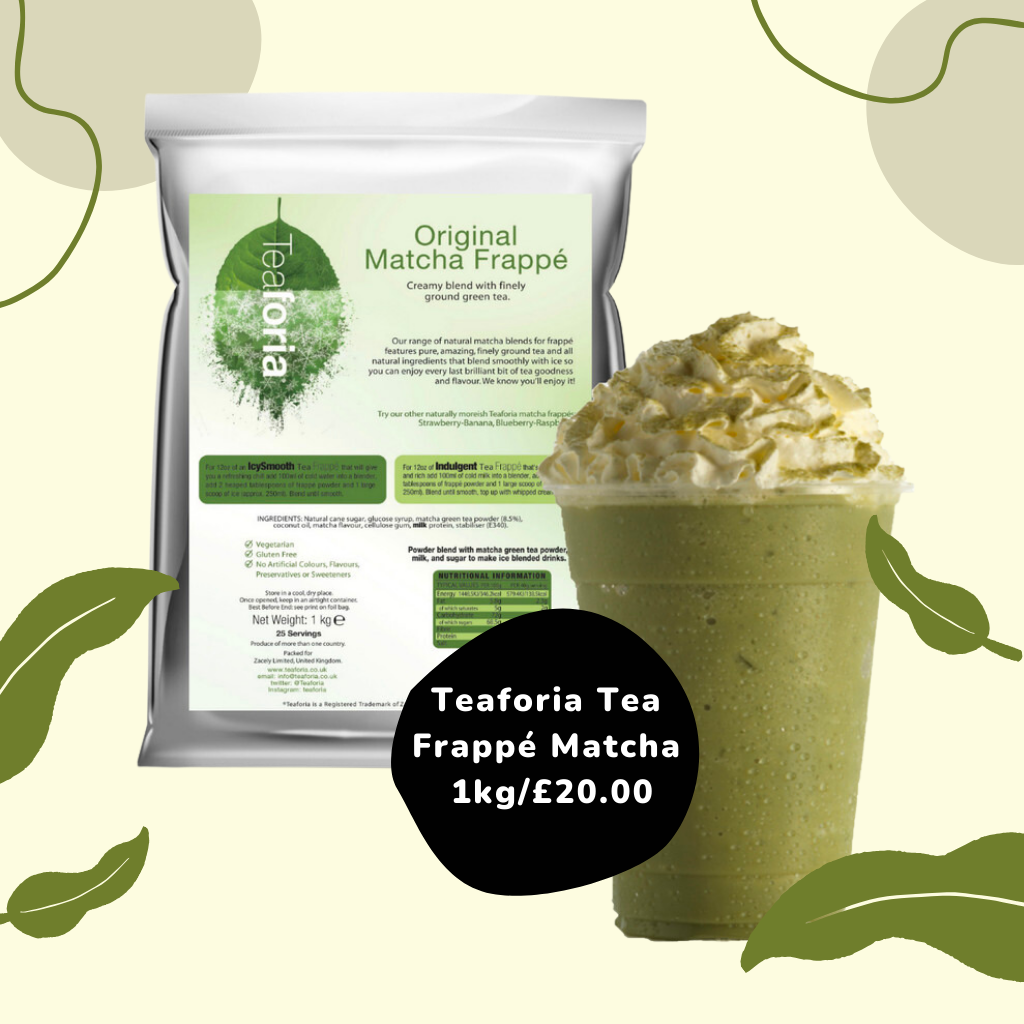 1kg Teaforia Tea Frappé Matcha - Original