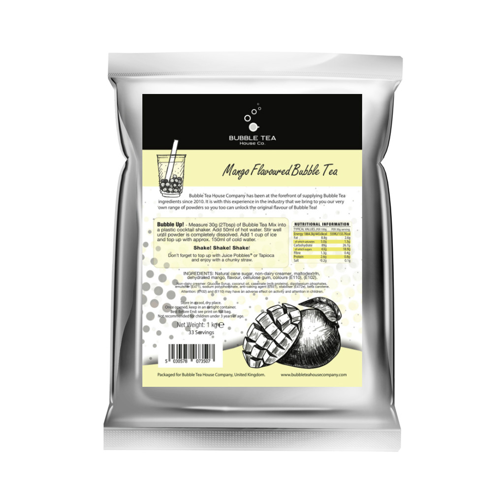 MANGO Bubble Tea Powder 1kg pack