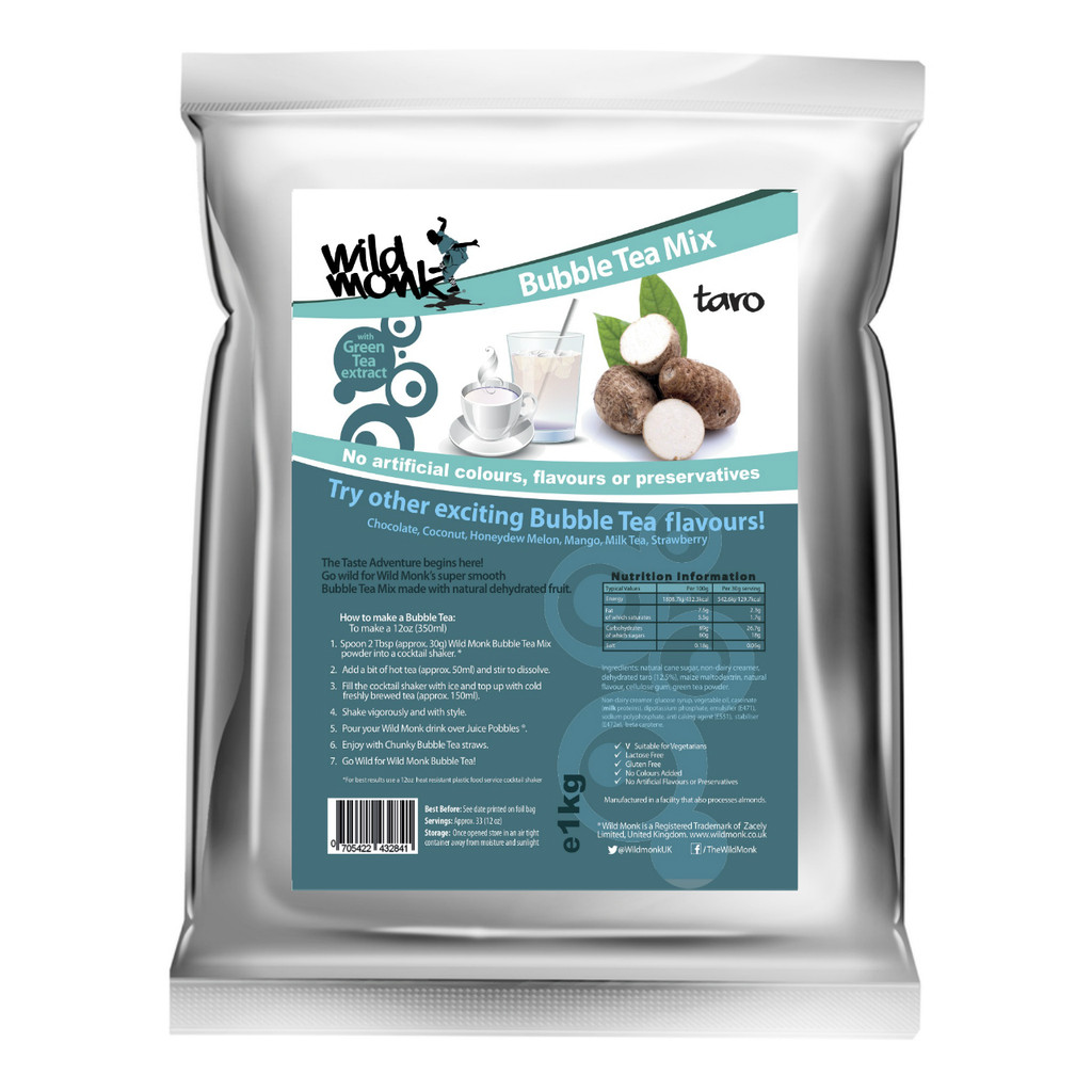 1kg TARO (PURPLE) Bubble Tea Mix WILD MONK