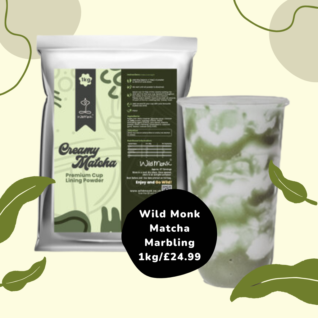 1kg MATCHA Marbling - Premium Creamy Powder