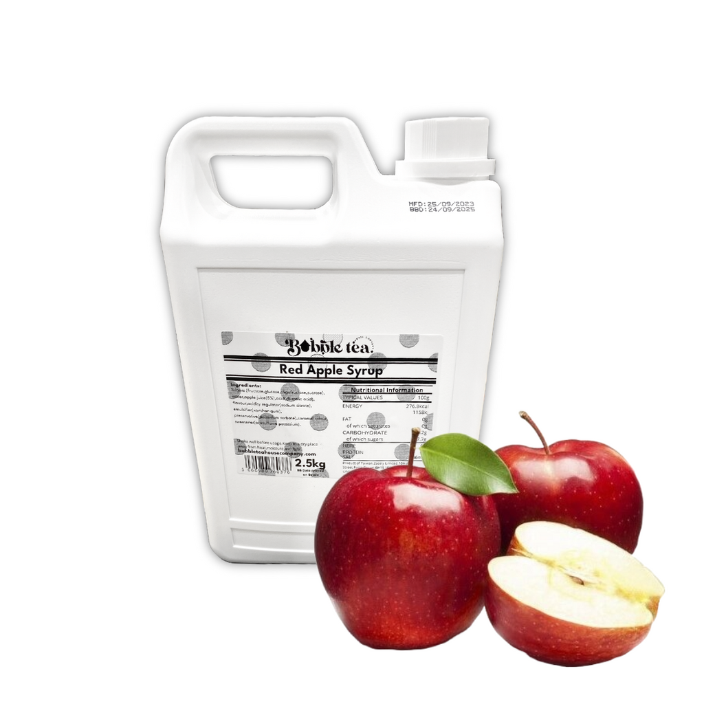 RED APPLE - Syrup for Bubble Tea (2.5kg)