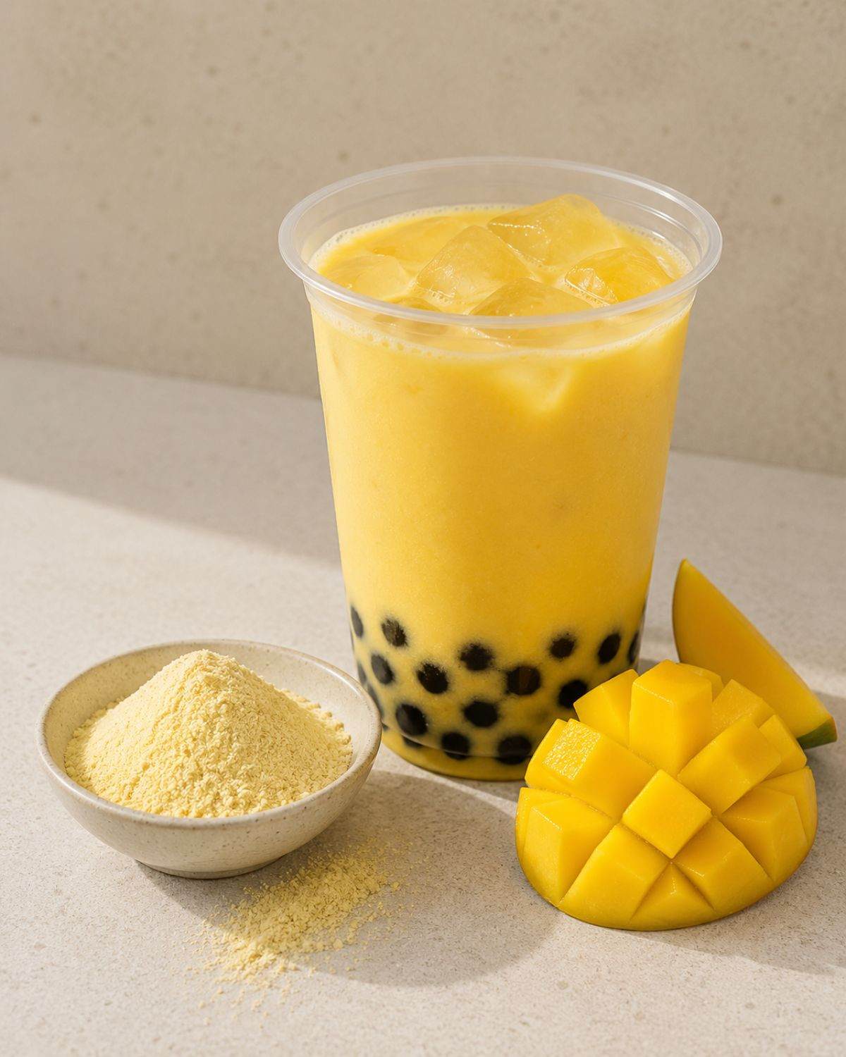 Wild Monk Mango Bubble Tea Powder