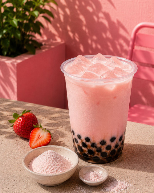 1kg STRAWBERRY Bubble Tea Powder