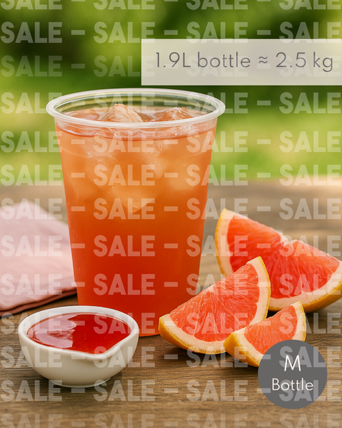 75% OFF - RED GRAPEFRUIT -Syrup for Bubble Tea (2.5kg)
